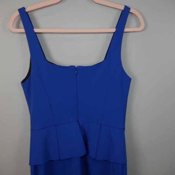 ROBERT Rodriguez Cobalt Blue Peplum Pencil Mini Dress EUC Size 8 - Picture 6 of 11